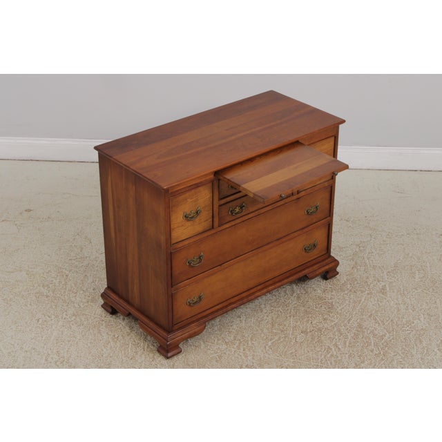 1960s Stickley Cherry 6 Drawer Server Cabinet For Sale - Image 5 of 16