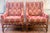 The perfect blend of historic and contemporary design! This pair of reproduction wingback chairs feature design details...