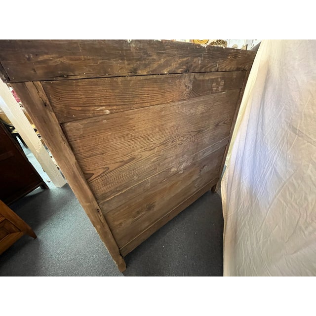 Rustic Antique Pine Pie Safe With Twelve Punched Tin Side Panels For Sale - Image 11 of 12