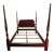 Knob Creek Solid Cherry Queen Size Rice Carved Poster Bed For Sale