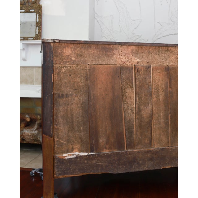 French Provincial Louis XV Walnut Sideboard, 18th Century Buffet For Sale - Image 9 of 12