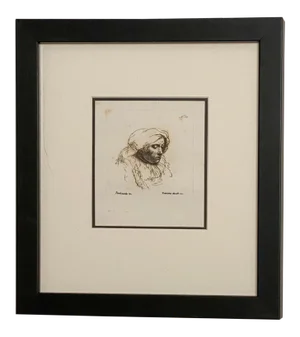 Late 18th Century Rembrandt Etching #38, by Francesco Novelli