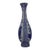 Ceramic Chinese Scenic Blue & White Stoneware Pillow Vase 20thC For Sale - Image 7 of 8