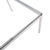Vintage Square Glass and Chrome Coffee Table by Knoll International, 1970s For Sale - Image 4 of 7