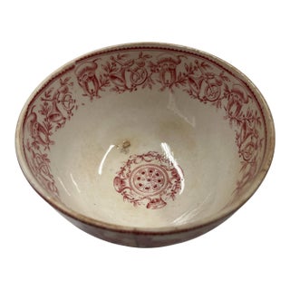 Antique French Boch Freres Bowl For Sale