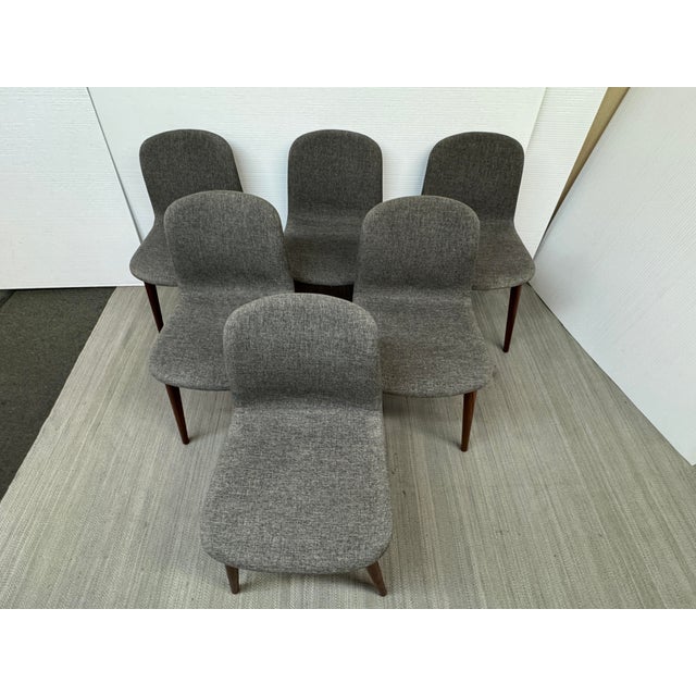 Design Within Reach Omar De Baggio for Design Within Reach Bacco Chairs, Set of Six For Sale - Image 4 of 12