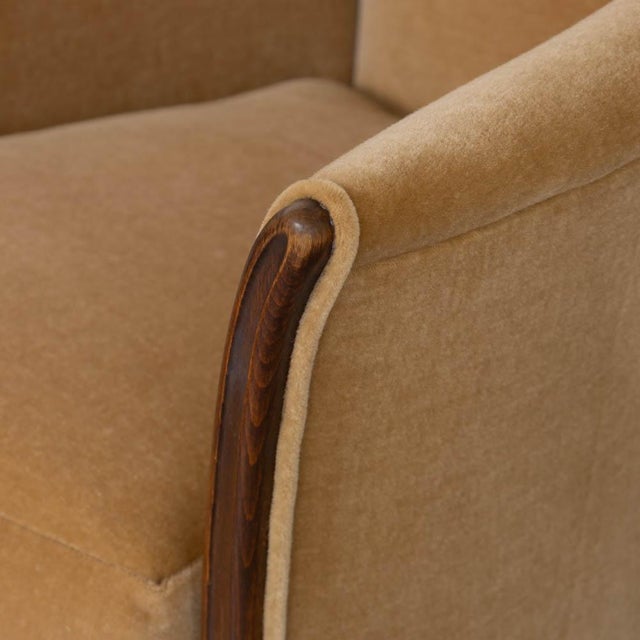 1930s French Art Deco Club Chair For Sale - Image 11 of 14