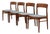 Dining Chairs by Henning Kjaernulf for Korup Stolefabrik, 1960s, Set of 4 For Sale