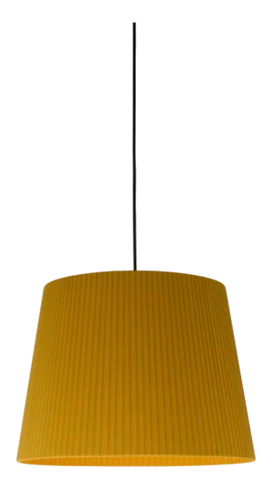 Mustard Sísísí Cónicas GT3 Pendant Lamp by Santa & Cole