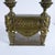 Pair of Antique Gilt Bronze Fireplace Andiron Bookends For Sale - Image 9 of 11