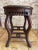 A pair of rarely used antique Chinese stools/tables. These pieces are well crafted, very heavy and sturdy. The bas of the...