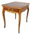 Vintage French Louis XV Style End Table With Brass Ormalu Details by Baker For Sale