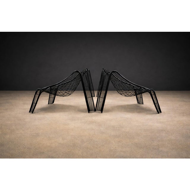 Armchairs With Organic Shape in Iron, Unknown, 1950s For Sale - Image 10 of 10