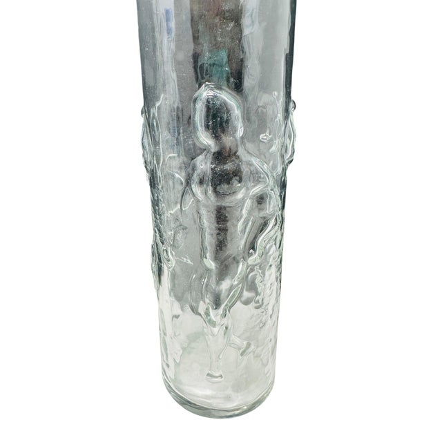 Glass Mid-Century Libbey "La Femme" & "L'Homme" Highball Glasses - Set of 4 For Sale - Image 7 of 9