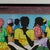 Folk Art Vintage Jamaican Folk Art Painting of a Market With Figures and Fruit by C. Pearson For Sale - Image 3 of 10