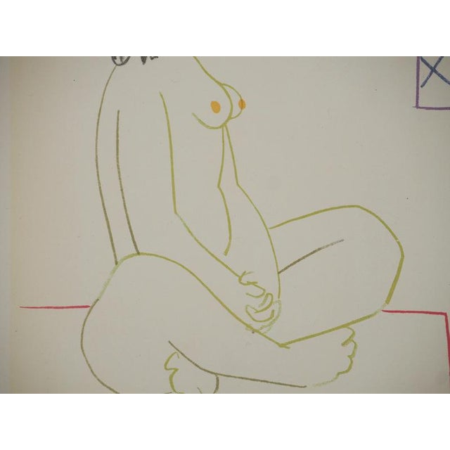 Pablo Picasso, The Costumed Painter and His Model, Lithograph For Sale - Image 5 of 6