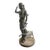 Classical Cast Iron Statue of Diana the Huntress With Stag For Sale