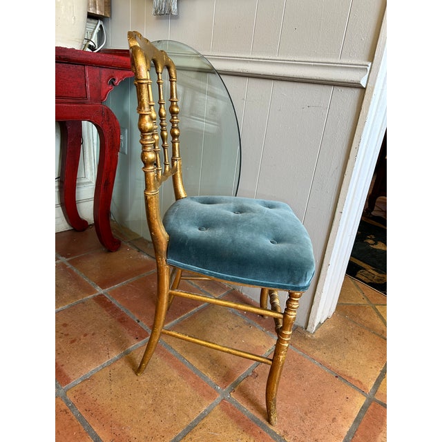Wood Vintage Small Italian Chiavari Chair For Sale - Image 7 of 11