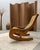 Vintage Rocking Chair in Beech Wood and Bouclé from Casala, Germany, 1960s For Sale - Image 12 of 17