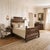 Grand 19th Century French Walnut Renaissance Revival Queen Bed was crafted from solid French walnut and richly carved with...