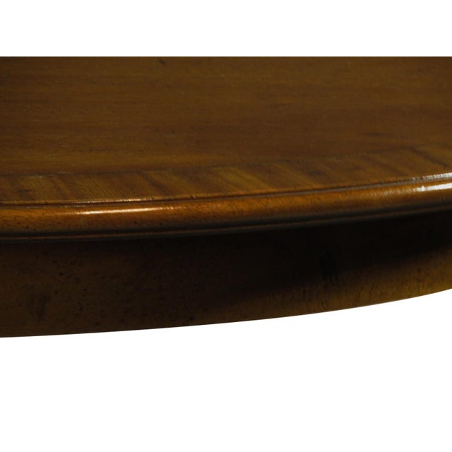 1960s Regency Style Inlaid Dining Table For Sale - Image 9 of 13