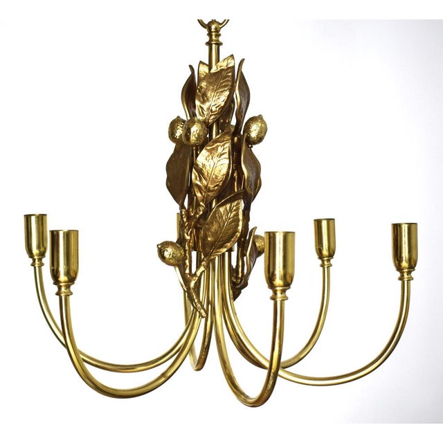 Maison Charles Vintage Hanging Lamp in Bronze, 1960s For Sale - Image 4 of 11