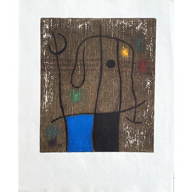 Joan Miro, Woman and Bird II, 1965, Lithograph For Sale - Image 6 of 6