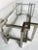 Metal Coffee Table in Glass and Metal, 1970s For Sale - Image 7 of 9