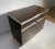 Brown Pierre Cardin / Willy Rizzo / Milo Baughman Bar Cabinet on Castors For Sale - Image 8 of 14