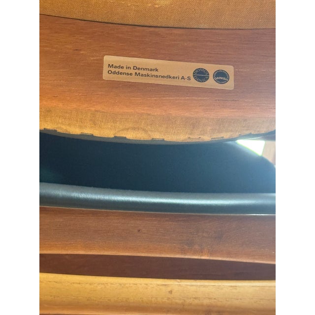 Set of 4 Mid-Century Dining Chairs Danish Modern Erik Buch Teak Dining Chairs For Sale - Image 12 of 12