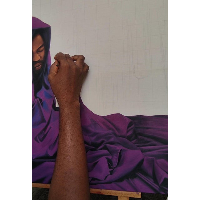 Franklin Ifeanyi Igwenagu, Sanctuary IV, 2025 Oil on canvas 30 × 40 × 1 1/2 in | 76.2 × 101.6 × 3.8 cm Unique work...