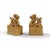 Port 68 Imperial Gold Dragon Bookends For Sale - Image 4 of 4