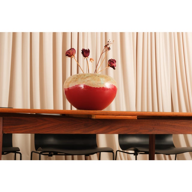 Vintage Extendable Dining Table Attributed to Dyrlund, 1970s For Sale - Image 12 of 13