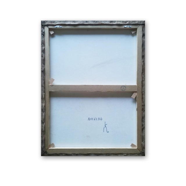 2020s Contemporary Abstract Mixed-Media on Canvas "Xxiii 67 347" by Pierre Muckensturm For Sale - Image 5 of 5