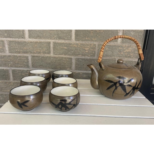 Vintage Omc Japanese Tea Set- 7 Pieces For Sale - Image 4 of 10