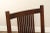 Stickley Stickley Mission Collection Set of Four Oak Spindle Dining Chairs For Sale - Image 4 of 12