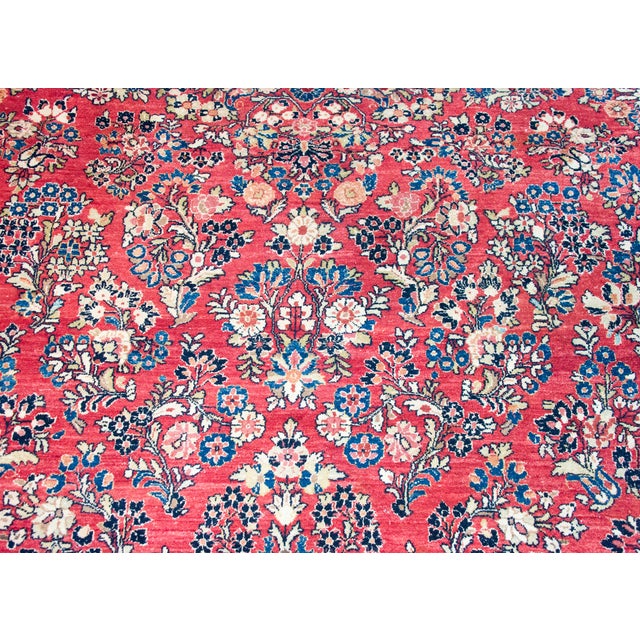 Early 20th Century Persian Sarouk Rug For Sale - Image 12 of 15