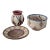 1980s Zulu Organic Basket & Vase Set For Sale