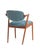 Kai Kristiansen Model 42 Dining Chairs Denmark 1960s Knoll Fabric a Set of 4 For Sale In Philadelphia - Image 6 of 13