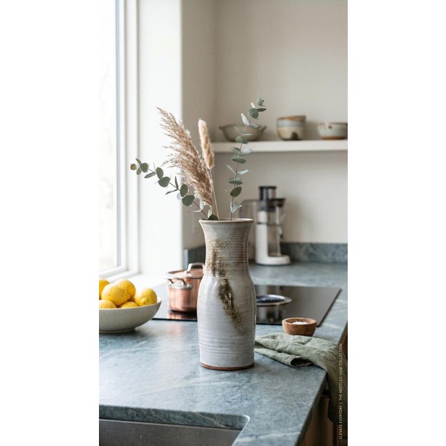 Stoneware Vase by Chantal and Robert Thierry, 1970s For Sale - Image 9 of 10