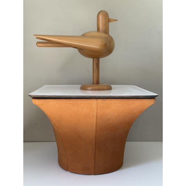 Wood French Bedside Table by Bernard Brunier, 1960s For Sale - Image 7 of 14