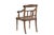 Farmhouse Vintage Anglo-Indian Teakwood Armchair For Sale - Image 3 of 3
