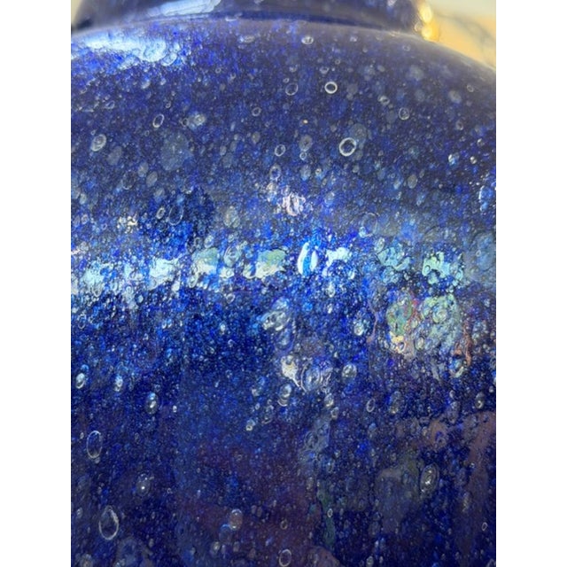 Amphora Vase with Lid in Pulegoso Glass by Napoleone Martinuzzi, 1920s For Sale - Image 9 of 10