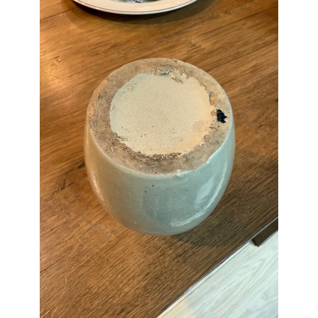 Ceramic Antique Weyman & Bro. Salt-Glazed Stoneware Snuff Jar – 6" For Sale - Image 7 of 7