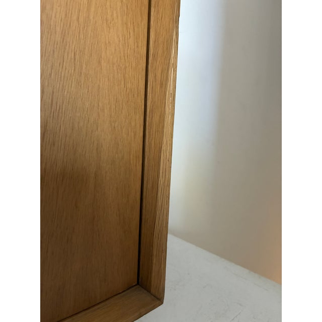 Mid 20th Century Small Light Oak Cabinet, France For Sale - Image 17 of 18