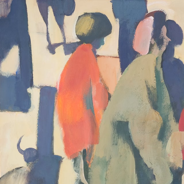 Figurative A Chance Meeting - Serge Hollerbach, C. 1960s For Sale - Image 3 of 8
