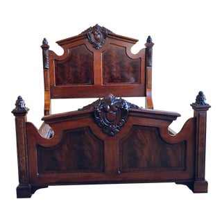 Henredon Historic Natchez Collection Queen Size Bedframe For Sale