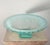 Postmodern Monumental Art Glass Platter With Frosted Motif, on Plinth, Late 20th Century For Sale - Image 3 of 12