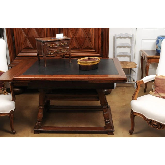 Rustic French 19th Century Covered Pâté Terrine with Brown and Gold Glaze For Sale - Image 4 of 12