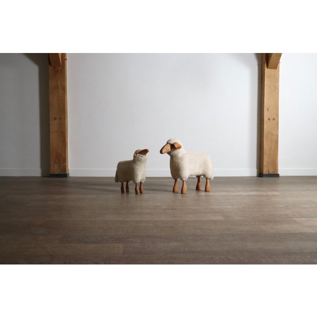Wood Sheep by Hanns Peter Krafft for Meier, Germany, 1982 For Sale - Image 7 of 17